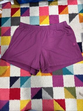 Champion Women's Magenta Athletic Shorts